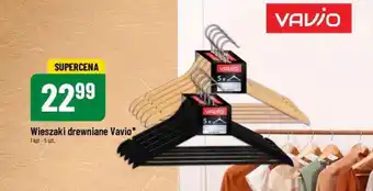 Polomarket Wieszaki drewniane Vavio 5 szt. oferta