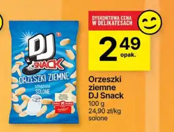 Delikatesy Centrum Orzeszki ziemne DJ Snack 100 g oferta