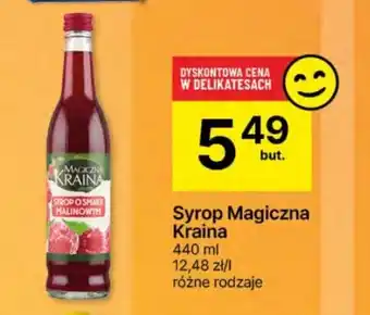 Delikatesy Centrum Syrop Magiczna Kraina 440 ml oferta
