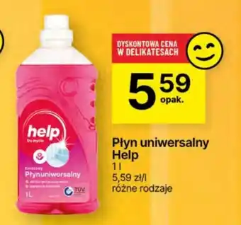 Delikatesy Centrum Płyn uniwersalny Help 1 l oferta