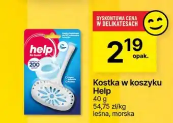 Delikatesy Centrum Kostka w koszyku Help 40 g oferta