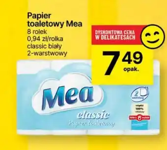 Delikatesy Centrum Papier toaletowy Mea oferta