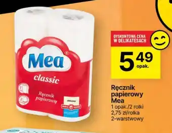 Delikatesy Centrum Ręcznik papierowy Mea oferta