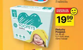 Delikatesy Centrum Pieluchy Poopeys 24-28 szt. oferta