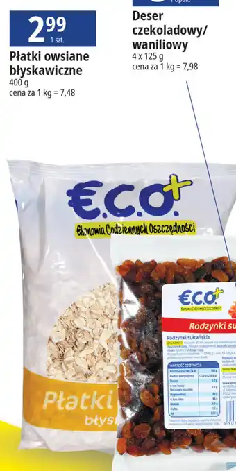 E.Leclerc Płatki owsiane błyskawiczne 400g oferta