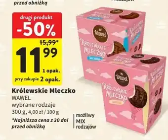 Intermarche Królewskie Mleczko WAWEL 300g oferta
