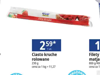 E.Leclerc Ciasto kruche rolowane 230g oferta