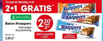 Żabka Baton Knoppers 40 g oferta