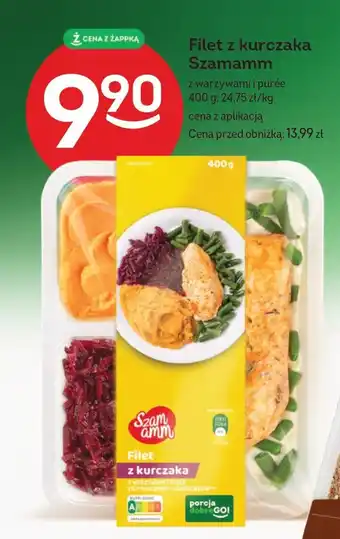 Żabka Filet z kurczaka Szamamm 400 g oferta