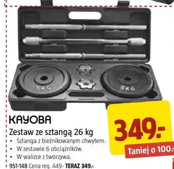 Jula Zestaw do ćwiczeń kayoba oferta