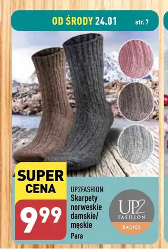 ALDI Skarpety up2fashion oferta