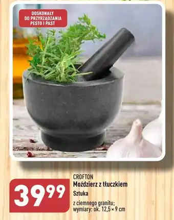 ALDI Moździerz z tłuczkiem crofton oferta