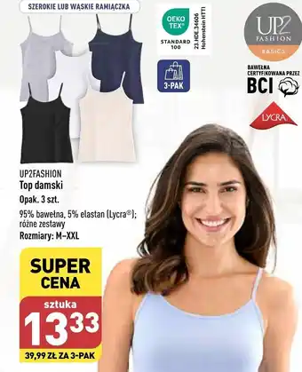 ALDI Top damski up2fashion oferta
