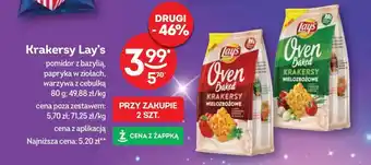 Żabka Krakersy Lay's 80 g oferta