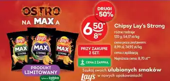Żabka Chipsy Lay's Strong 120 g oferta