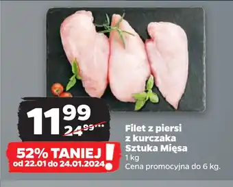 Netto Filet z piersi z kurczaka sztuka mięsa oferta
