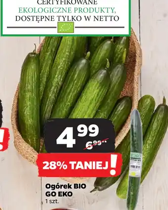 Netto Ogórek bio go eko oferta