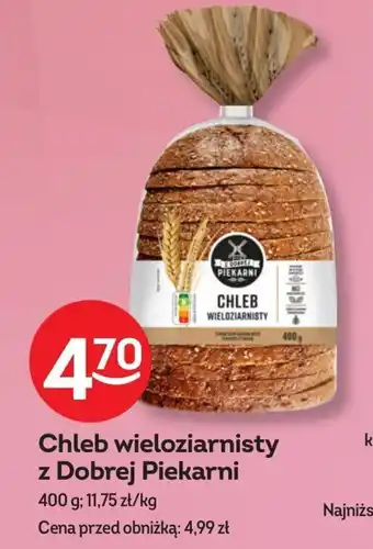 Żabka Chleb wieloziarnisty z Dobrej Piekarni 400 g oferta