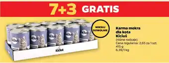 Netto Karma mokra dla kota kiciuś oferta