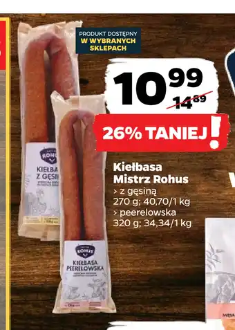 Netto Kiełbasa mistrz rohus oferta