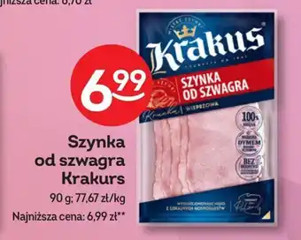 Żabka Szynka od szwagra Krakurs 90 g oferta