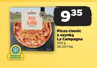 Netto Pizza classic z szynką la campagna oferta