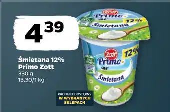 Netto Śmietana 12% primo zott oferta