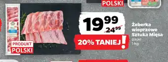 Netto Żeberka wieprzowe sztuka mięsa oferta