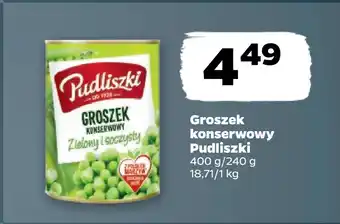 Netto Groszek konserwowy pudliszki oferta