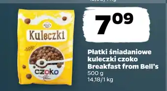 Netto Płatki śniadaniowe kuleczki czoko breakfast from bell’s oferta