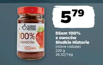 Netto Dżem 100% z owoców słodkie historie oferta