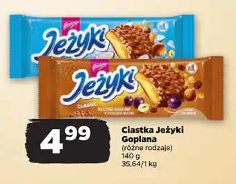 Netto Ciastka jeżyki goplana oferta