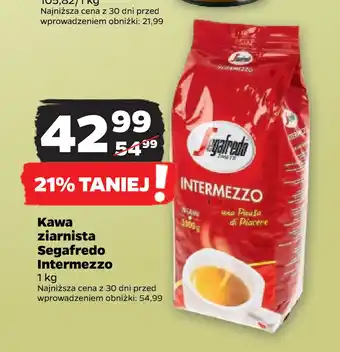 Kawa ziarnista segafredo intermezzo