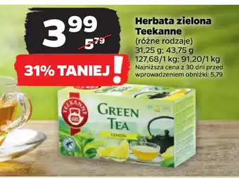 Netto Herbata zielona teekanne oferta