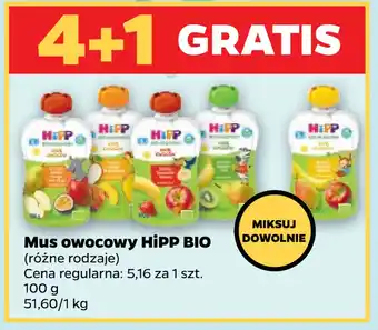 Netto Mus owocowy hipp bio oferta