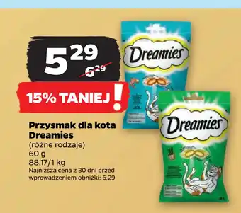 Netto Przysmak dla kota dreamies oferta