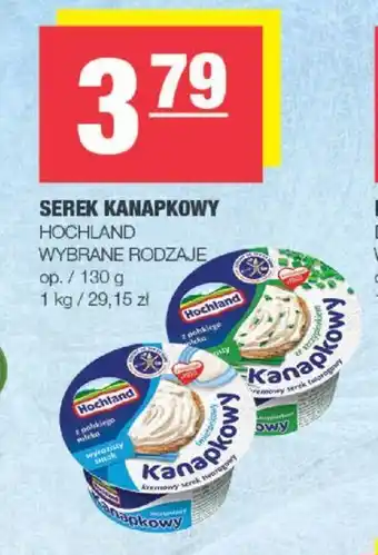 Spar SEREK KANAPKOWY HOCHLAND 130g oferta