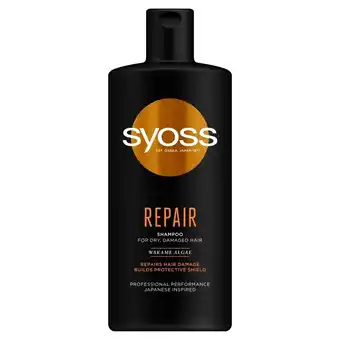 Syoss repair szampon do włosów suchych i zniszczonych 440 ml