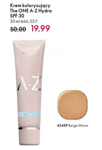 Oriflame Krem koloryzujący the one oferta