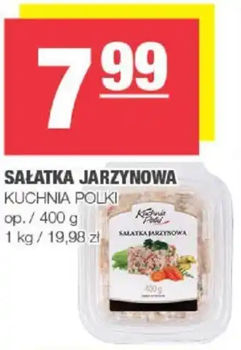 Spar SAŁATKA JARZYNOWA KUCHNIA POLKI 400g oferta