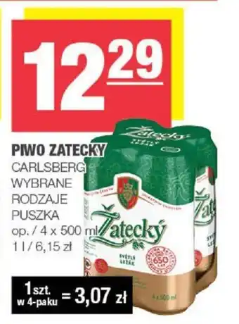 Spar PIWO ZATECKY CARLSBERG 4x500ml oferta