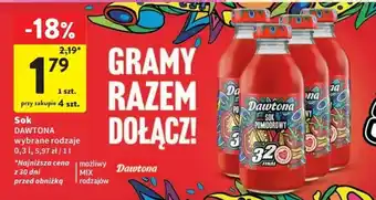 Intermarche Sok DAWTONA 0,3 l oferta