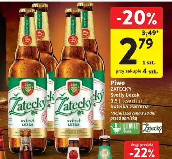 Intermarche Piwo ZATECKY 0,5l oferta