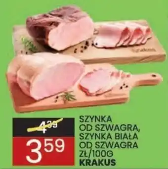 Wafelek SZYNKA OD SZWAGRA, SZYNKA BIAŁA OD SZWAGRA KRAKUS 100 G oferta