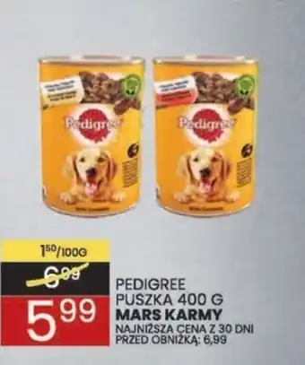 Wafelek PEDIGREE PUSZKA 400 G oferta