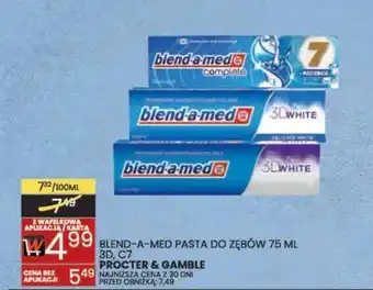 Wafelek BLEND-A-MED PASTA DO ZĘBÓW 75 ML oferta