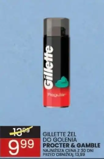 Wafelek GILLETTE ŻEL DO GOLENIA oferta