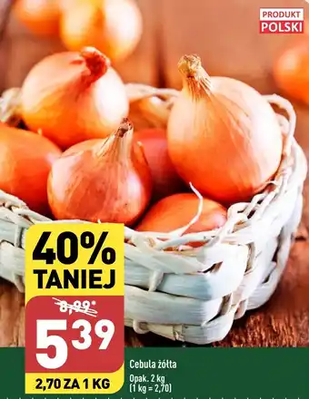 ALDI Cebula żółta 2 kg oferta