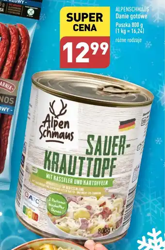 ALDI ALPENSCHMAUS Danie gotowe 800 g oferta
