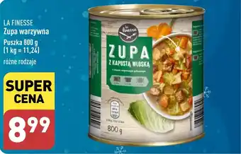 ALDI LA FINESSE Zupa warzywna 800 g oferta